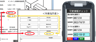 OCRラベル照合